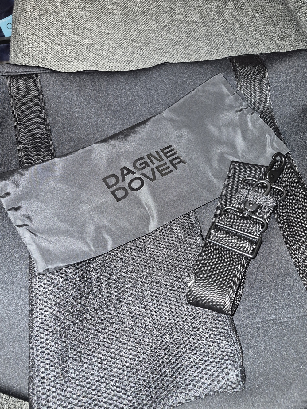 Dagne Dover XL Carryall In Color Onyx - Picture 7 of 7